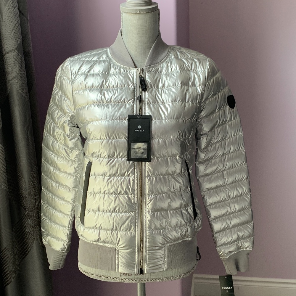 EUC Rudsak Silver Jacket
